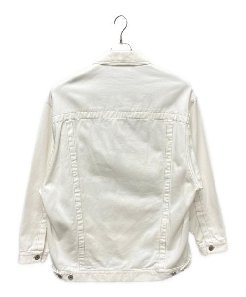 Maison Margiela1（メゾンマルジェラ1）Maison Margiela1 (メゾンマルジェラ1) 20AW ホワイトデニムジャケット S51AM0284 アイボリー サイズ:Sの古着・服飾アイテム