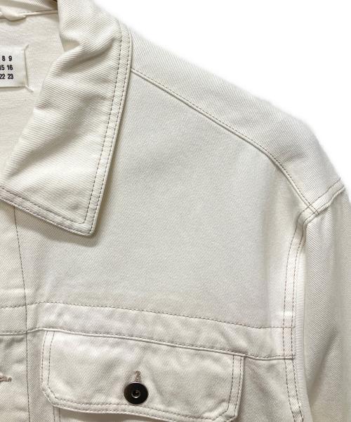 Maison Margiela1（メゾンマルジェラ1）Maison Margiela1 (メゾンマルジェラ1) 20AW ホワイトデニムジャケット S51AM0284 アイボリー サイズ:Sの古着・服飾アイテム