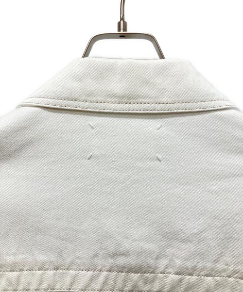 Maison Margiela1（メゾンマルジェラ1）Maison Margiela1 (メゾンマルジェラ1) 20AW ホワイトデニムジャケット S51AM0284 アイボリー サイズ:Sの古着・服飾アイテム