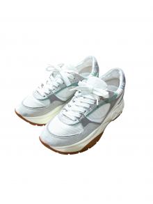 JIMMY CHOO（ジミーチュウ）の古着「LANDON/ローカットスニーカー」｜ホワイト