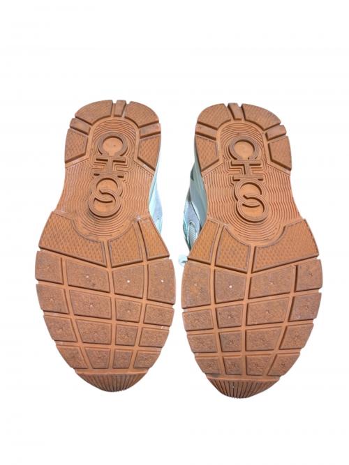 JIMMY CHOO（ジミーチュウ）JIMMY CHOO (ジミーチュウ) LANDON/ローカットスニーカー ホワイト サイズ:36の古着・服飾アイテム