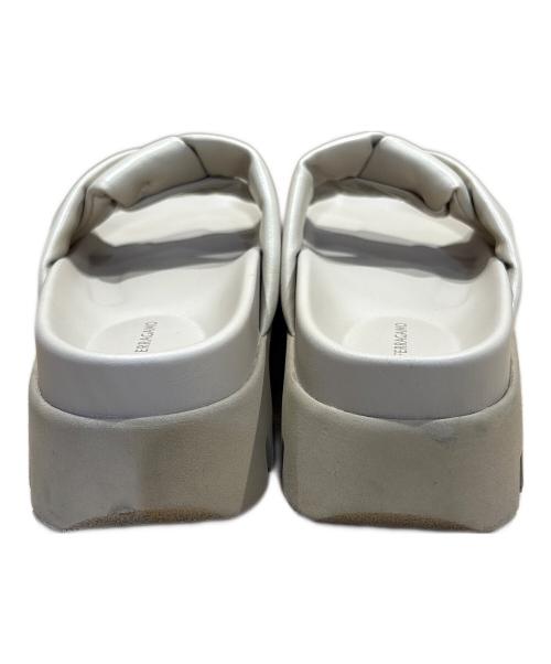 Salvatore Ferragamo（サルヴァトーレ フェラガモ）Salvatore Ferragamo (サルヴァトーレ フェラガモ) スポーツスライドサンダル ベージュ サイズ:6の古着・服飾アイテム