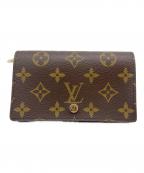 LOUIS VUITTONルイ ヴィトン）の古着「Portefeuille Trésor Wallet ポルトフォイユ・トレゾール/M61736」｜ブラウン