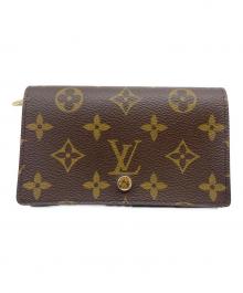 LOUIS VUITTON（ルイ ヴィトン）の古着「Portefeuille Trésor Wallet ポルトフォイユ・トレゾール/M61736」｜ブラウン