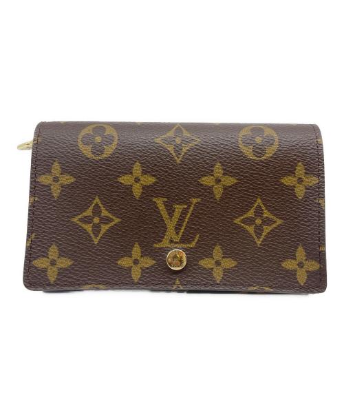 LOUIS VUITTON（ルイ ヴィトン）LOUIS VUITTON (ルイ ヴィトン) Portefeuille Trésor Wallet ポルトフォイユ・トレゾール/M61736 ブラウンの古着・服飾アイテム