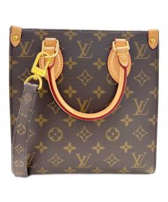 Louis Vuitton モノグラムエンボス ハンドバッグ 中古・古着通販】LOUIS VUITTON (ルイ ヴィトン) モノグラム エンボス