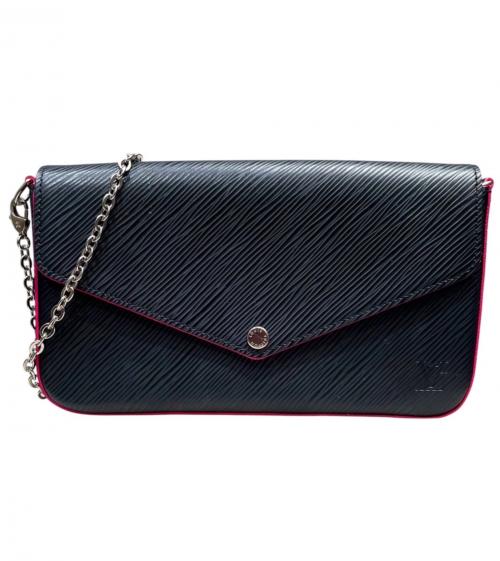 LOUIS VUITTON（ルイ ヴィトン）LOUIS VUITTON (ルイ ヴィトン) エピ ポシェットフェリシー/チェーンウォレット/ショルダーバッグ ブラックの古着・服飾アイテム