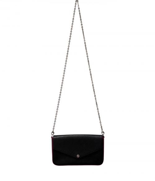 LOUIS VUITTON（ルイ ヴィトン）LOUIS VUITTON (ルイ ヴィトン) エピ ポシェットフェリシー/チェーンウォレット/ショルダーバッグ ブラックの古着・服飾アイテム