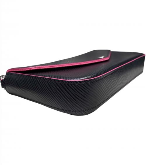 LOUIS VUITTON（ルイ ヴィトン）LOUIS VUITTON (ルイ ヴィトン) エピ ポシェットフェリシー/チェーンウォレット/ショルダーバッグ ブラックの古着・服飾アイテム