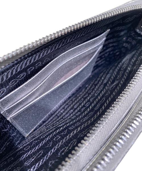 PRADA（プラダ）PRADA (プラダ) チェーンショルダーバッグ シルバーの古着・服飾アイテム