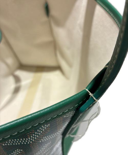 GOYARD（ゴヤール）GOYARD (ゴヤール) Villette Markage French Bulldog WOW/ヴィレット マーカージュ フレンチブルドッグ　WOW グリーン サイズ:MMの古着・服飾アイテム