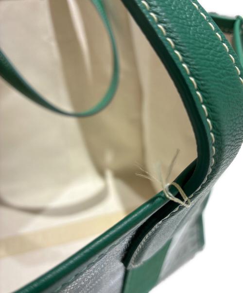 GOYARD（ゴヤール）GOYARD (ゴヤール) Villette Markage French Bulldog WOW/ヴィレット マーカージュ フレンチブルドッグ　WOW グリーン サイズ:MMの古着・服飾アイテム