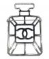 CHANEL (シャネル) 香水ラインストーンブローチ ピンク：60000円