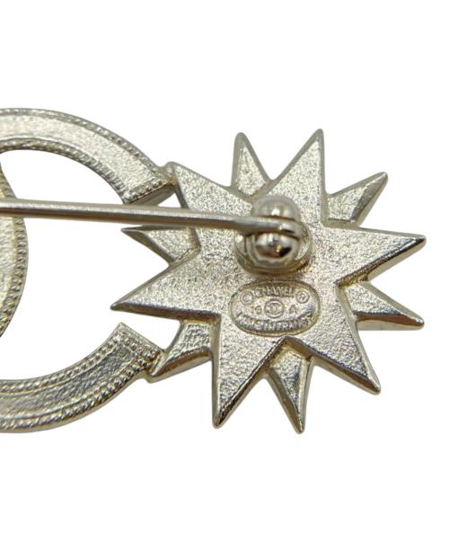 CHANEL（シャネル）CHANEL (シャネル) Étoiles Et Strass Paris Dallas Broche/Strass Star ブローチ シルバーの古着・服飾アイテム