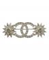 CHANEL（シャネル）の古着「Étoiles Et Strass Paris Dallas Broche/Strass Star ブローチ」｜シルバー