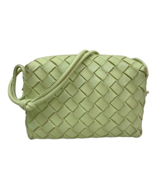 BOTTEGA VENETA（ボッテガベネタ）BOTTEGA VENETA (ボッテガベネタ) ミニループカメラバッグ グリーンの古着・服飾アイテム