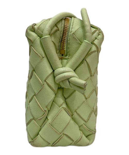 BOTTEGA VENETA（ボッテガベネタ）BOTTEGA VENETA (ボッテガベネタ) ミニループカメラバッグ グリーンの古着・服飾アイテム