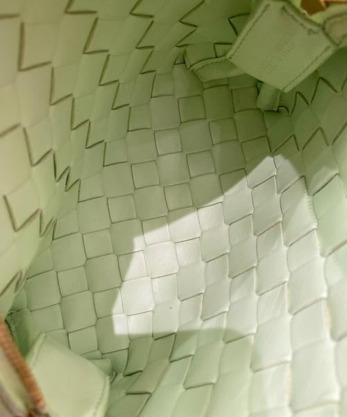 BOTTEGA VENETA（ボッテガベネタ）BOTTEGA VENETA (ボッテガベネタ) ミニループカメラバッグ グリーンの古着・服飾アイテム