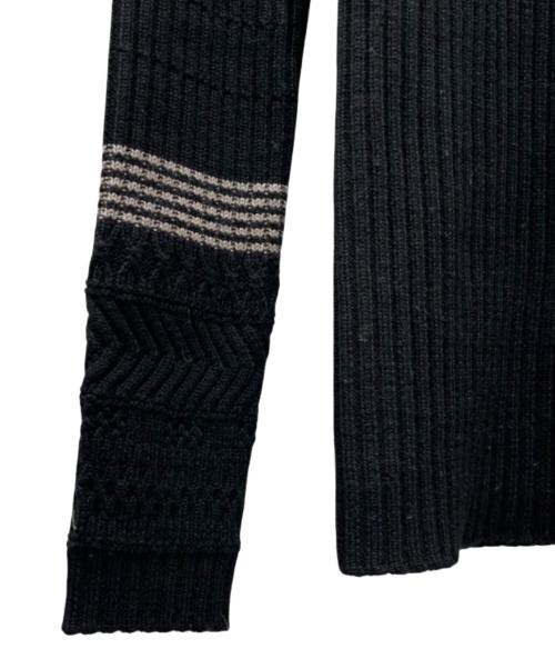 Y's（ワイズ）Y's (ワイズ) ハイネックニット ブラック サイズ:２の古着・服飾アイテム