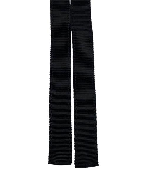 CHANEL（シャネル）CHANEL (シャネル) ココマーク リボンウエストマークベルト ブラックの古着・服飾アイテム