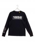 MONCLERモンクレール）の古着「長袖Tシャツ」｜ブラック
