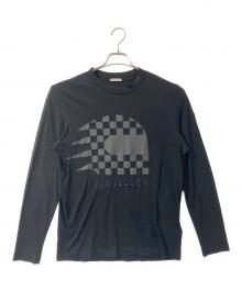 MONCLER（モンクレール）の古着「ロングスリーブカットソー」｜ブラック