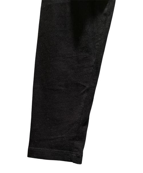 MONCLER（モンクレール）MONCLER (モンクレール) 胸元ロゴ長袖Tシャツ ブラック サイズ:Mの古着・服飾アイテム