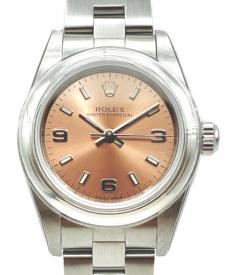 ROLEXロレックス）の古着「Oyster Perpetual オイスターパーペチュアル24 Ref:76080 ピンク文字盤」
