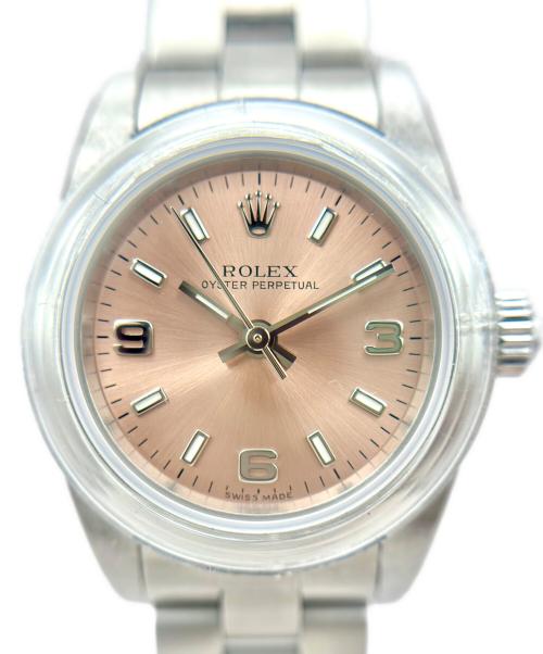 ROLEX（ロレックス）ROLEX (ロレックス) Oyster Perpetual オイスターパーペチュアル24 Ref:76080 ピンク文字盤 サイズ:24mm/17cmの古着・服飾アイテム