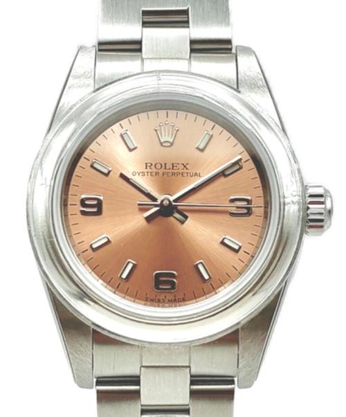 ROLEX（ロレックス）ROLEX (ロレックス) Oyster Perpetual オイスターパーペチュアル24 Ref:76080 ピンク文字盤 サイズ:24mm/17cmの古着・服飾アイテム
