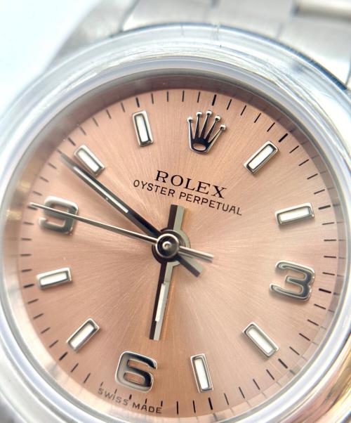 ROLEX（ロレックス）ROLEX (ロレックス) Oyster Perpetual オイスターパーペチュアル24 Ref:76080 ピンク文字盤 サイズ:24mm/17cmの古着・服飾アイテム