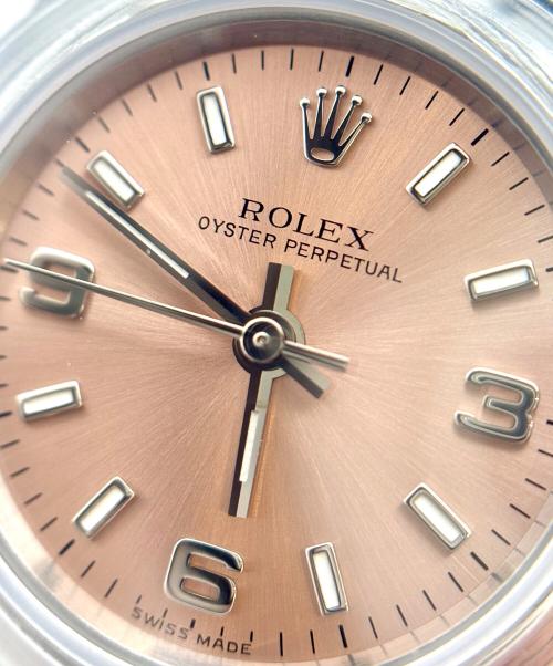 ROLEX（ロレックス）ROLEX (ロレックス) Oyster Perpetual オイスターパーペチュアル24 Ref:76080 ピンク文字盤 サイズ:24mm/17cmの古着・服飾アイテム