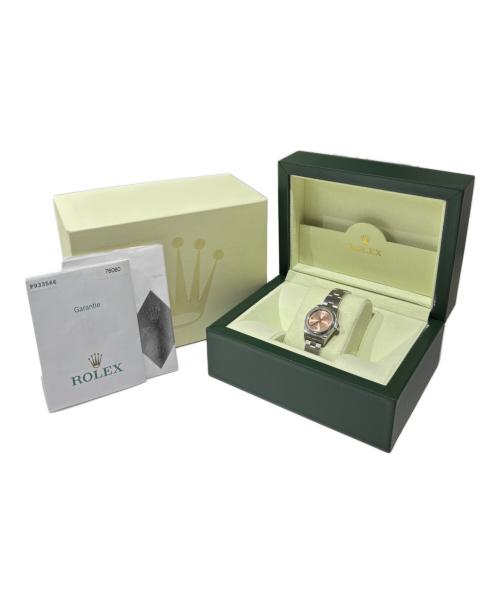 ROLEX（ロレックス）ROLEX (ロレックス) Oyster Perpetual オイスターパーペチュアル24 Ref:76080 ピンク文字盤 サイズ:24mm/17cmの古着・服飾アイテム