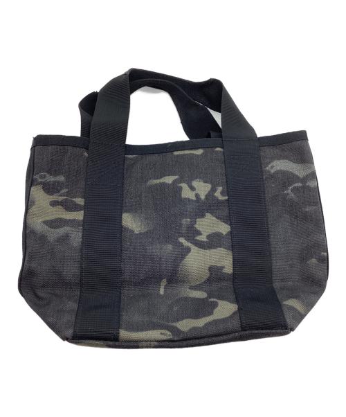 BRIEFING（ブリーフィング）BRIEFING (ブリーフィング) カモフラージュ柄ミニハンドバッグ カーキの古着・服飾アイテム