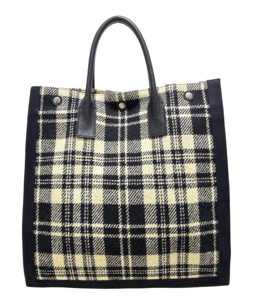 Saint Laurent Paris（サンローランパリ）Saint Laurent Paris (サンローランパリ) ノエ N/S ショッピングトート ブラックの古着・服飾アイテム