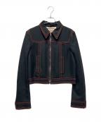GUCCIグッチ）の古着「ZAJUAジャケット」｜ブラック