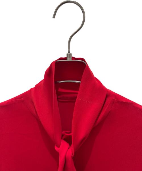 GUCCI（グッチ）GUCCI (グッチ) シルクシャツ レッド サイズ:44の古着・服飾アイテム