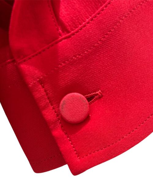 GUCCI（グッチ）GUCCI (グッチ) シルクシャツ レッド サイズ:44の古着・服飾アイテム