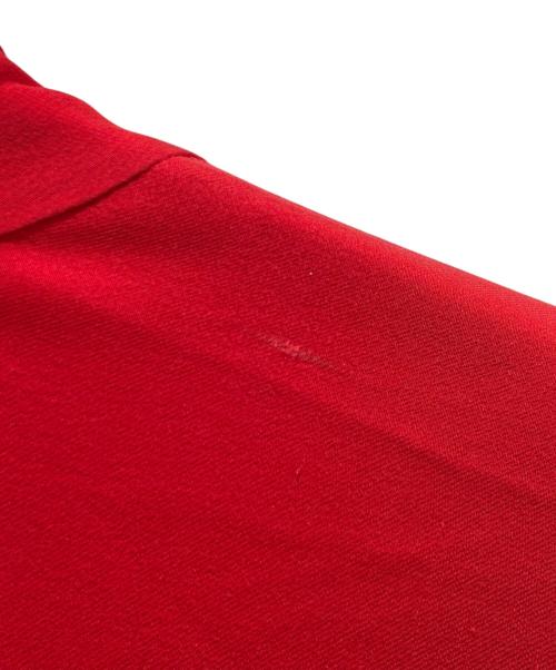 GUCCI（グッチ）GUCCI (グッチ) シルクシャツ レッド サイズ:44の古着・服飾アイテム