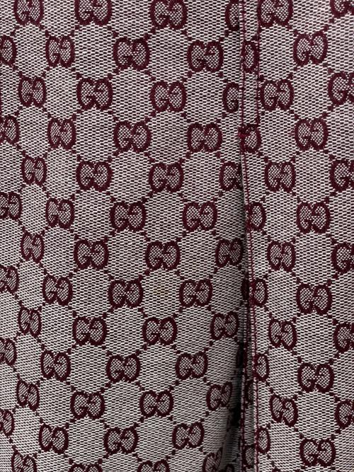 GUCCI（グッチ）GUCCI (グッチ) GG柄ロングスカート パープル サイズ:42の古着・服飾アイテム