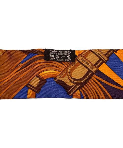 HERMES（エルメス）HERMES (エルメス) ツイリー イエローの古着・服飾アイテム