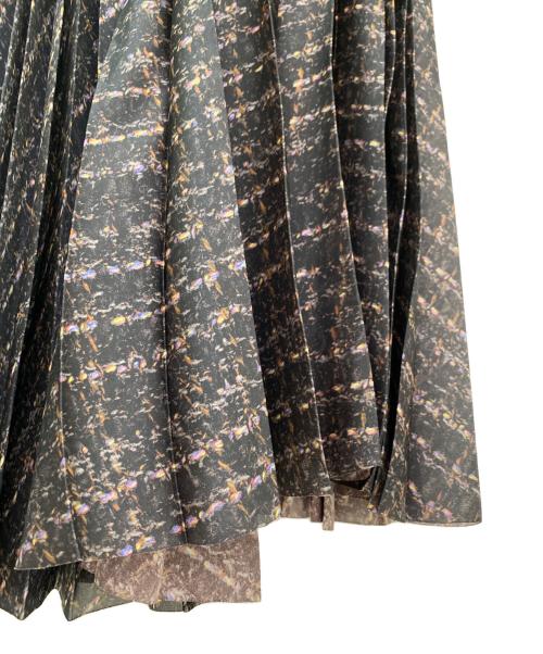 sacai（サカイ）sacai (サカイ) プリーツスカート ブラック サイズ:2の古着・服飾アイテム