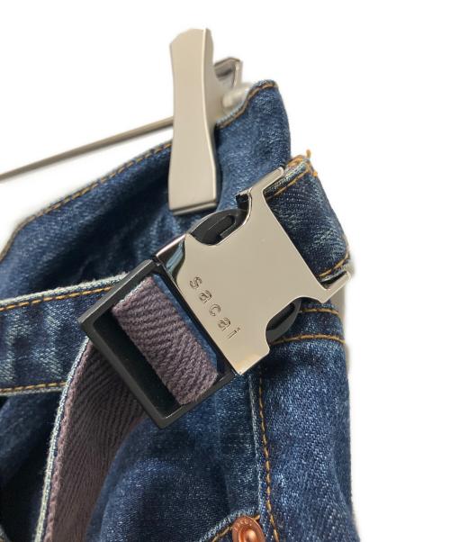 sacai（サカイ）sacai (サカイ) 25AW ビッグポケットデニムパンツ インディゴ サイズ:1の古着・服飾アイテム