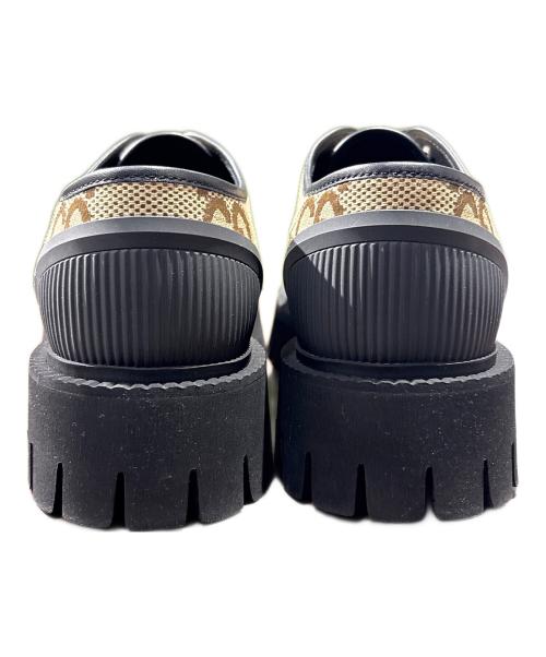 GUCCI（グッチ）GUCCI (グッチ) マキシGGチャンキーソールシューズ ブラック サイズ:6の古着・服飾アイテム