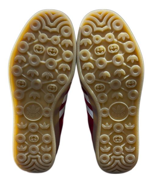 adidas（アディダス）adidas (アディダス) GUCCI (グッチ) GAZELLE/ローカットスニーカー レッド サイズ:25.5の古着・服飾アイテム