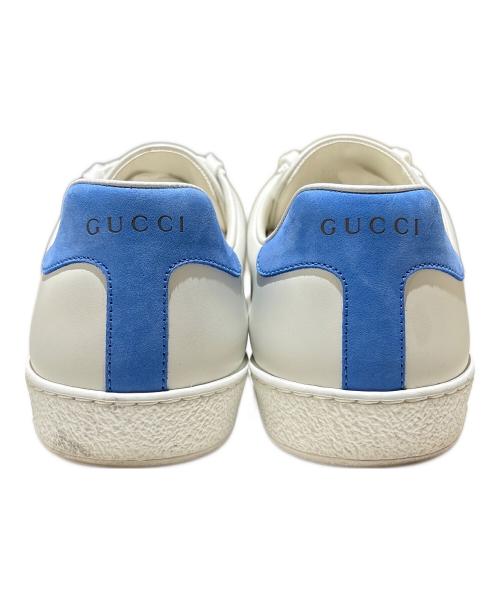 GUCCI（グッチ）GUCCI (グッチ) インターロッキングGスニーカー ホワイト サイズ:6の古着・服飾アイテム