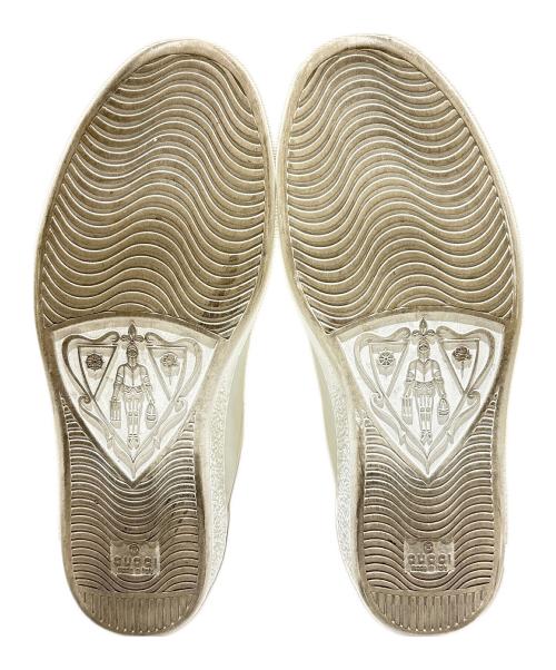 GUCCI（グッチ）GUCCI (グッチ) インターロッキングGスニーカー ホワイト サイズ:6の古着・服飾アイテム