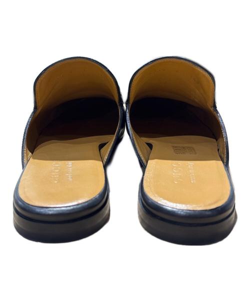 GUCCI（グッチ）GUCCI (グッチ) プリンスタウンレザーミュール ブラック サイズ:6の古着・服飾アイテム