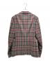 GUCCI (グッチ) タータンチェックカシミヤジャケット グリーン×レッド サイズ:7-46R：95000円