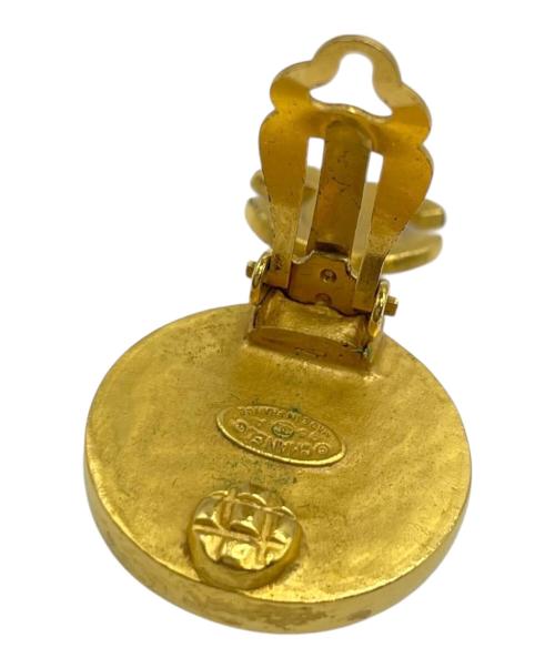 CHANEL（シャネル）CHANEL (シャネル) ココマーク ストーンイヤリング ゴールドの古着・服飾アイテム